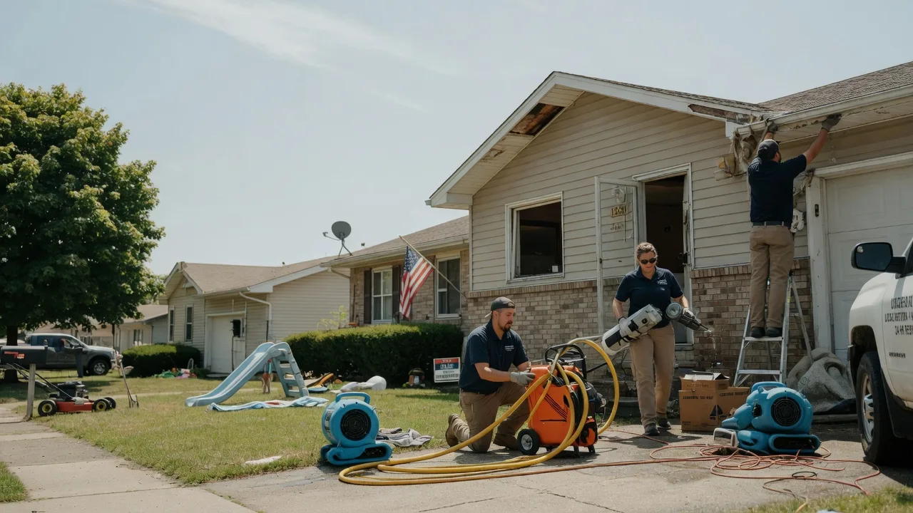 Water Damage Restoration in Emden, IL near me